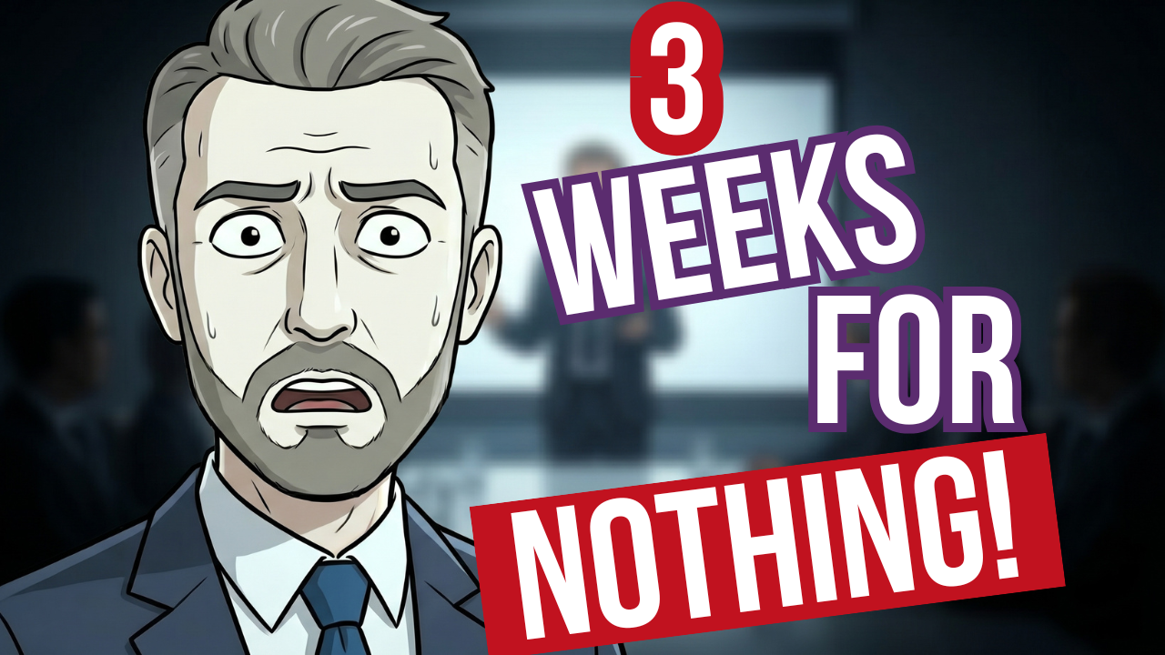 3 Weeks for Nothing — The Coworker Who Took Credit.